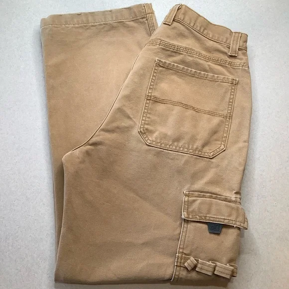 ❗️SOLD❗️Jnco Vintage Duck Cloth Carpenter Jeans 34X32 90’s Made In The USA - Picture 2 of 10